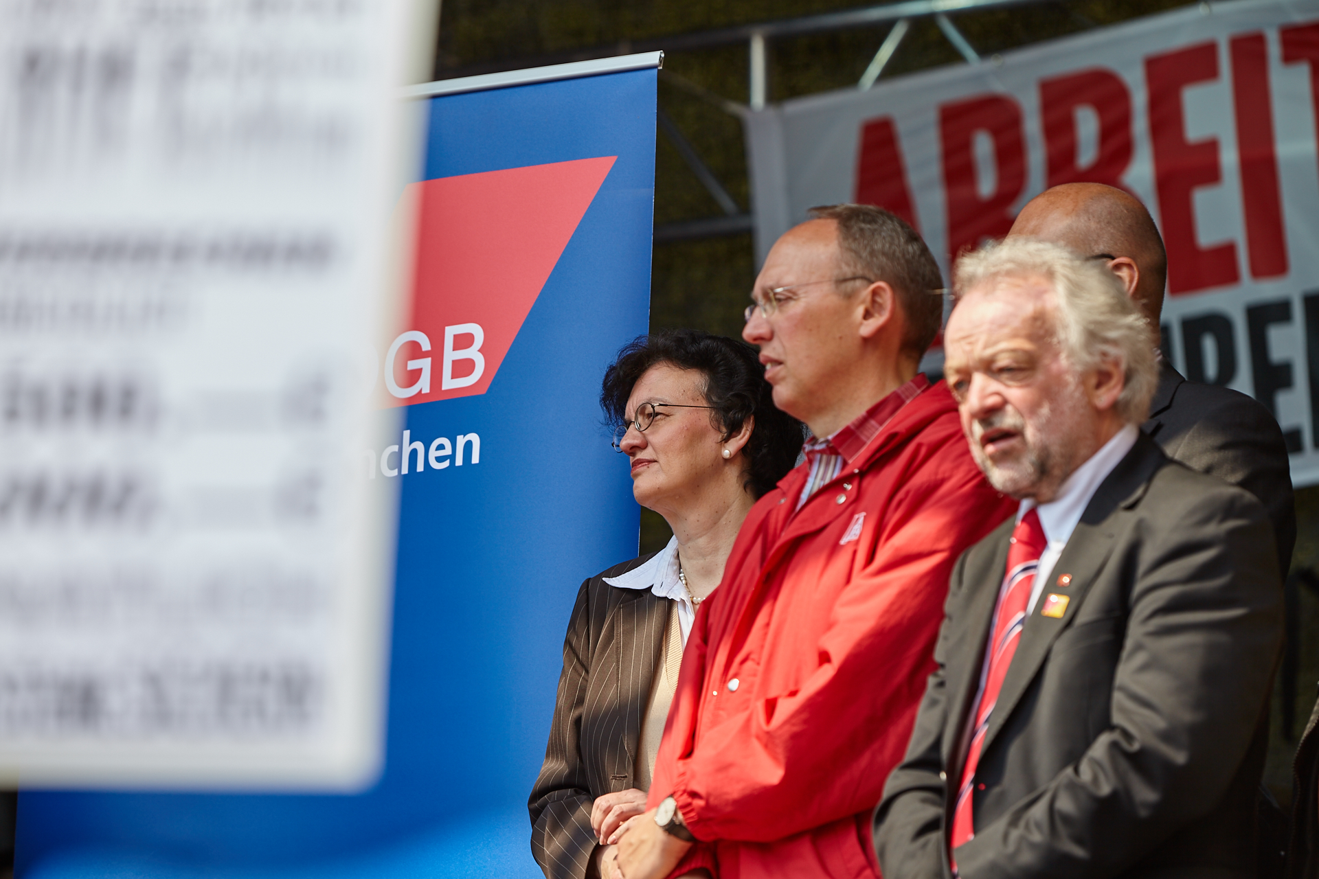 1. Mai 2009 - Kundgebung auf dem Marienplatz